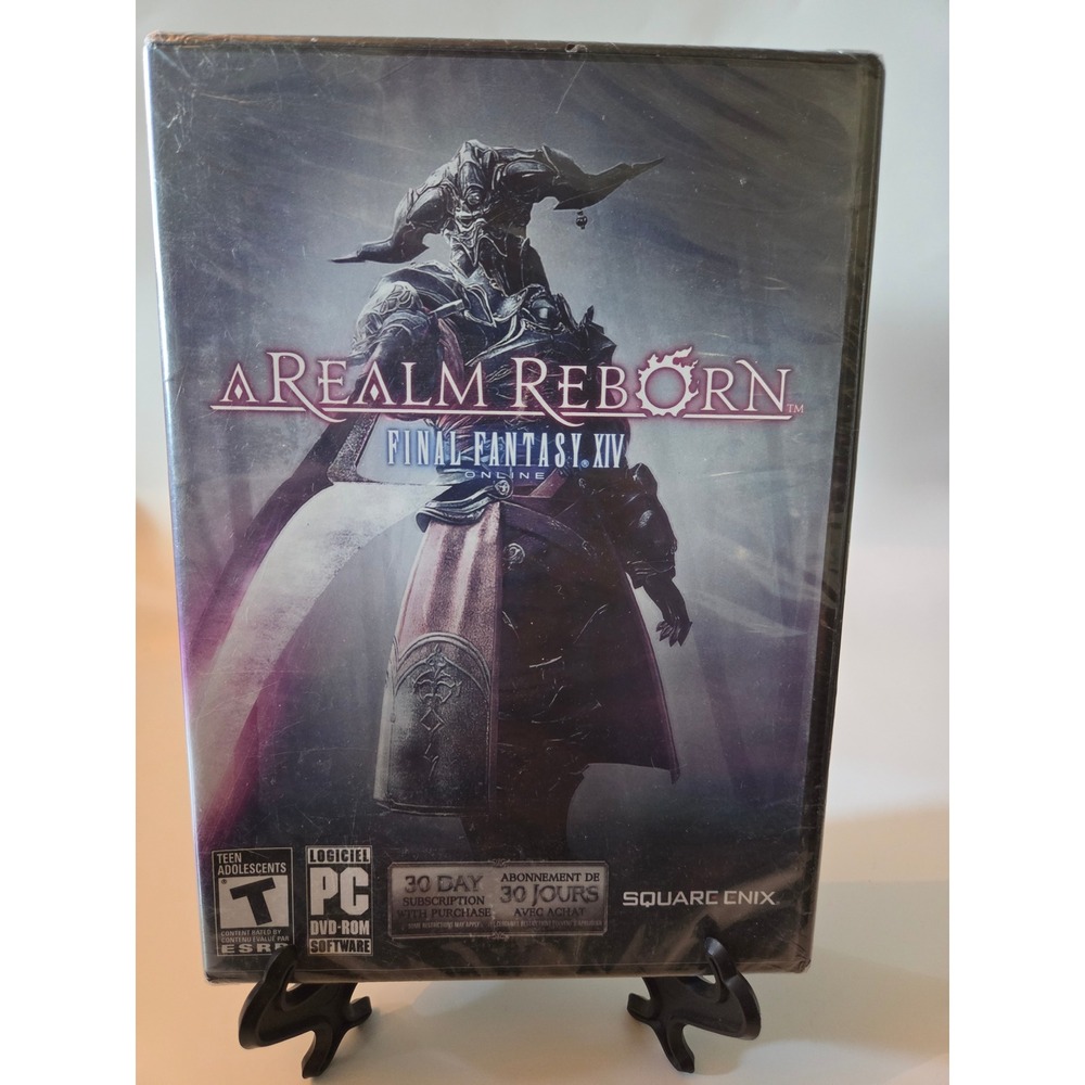 Final Fantasy XIV A Realm Reborn PC DVD-ROM Square Enix 2013 New Sealed